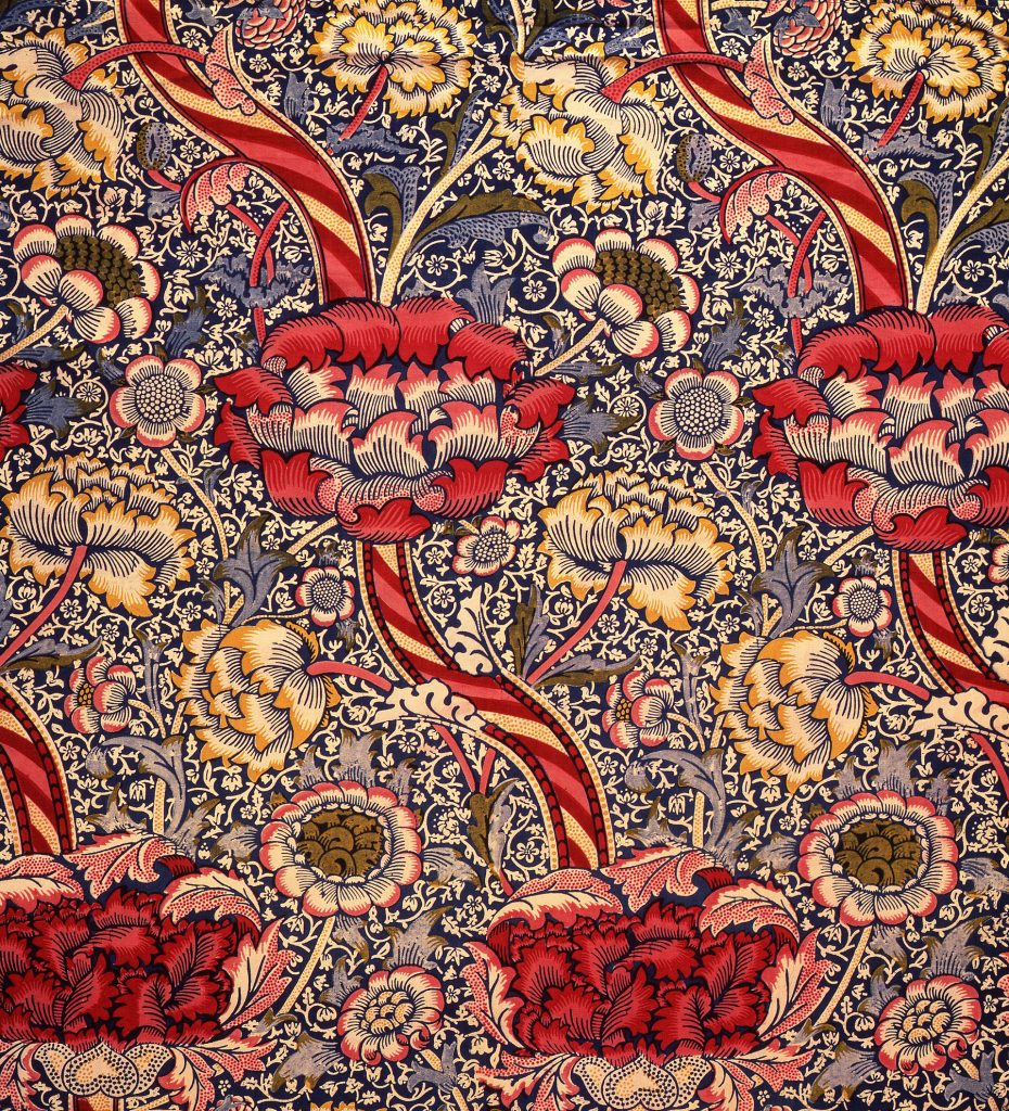 'Wandle' printed cotton, 1884