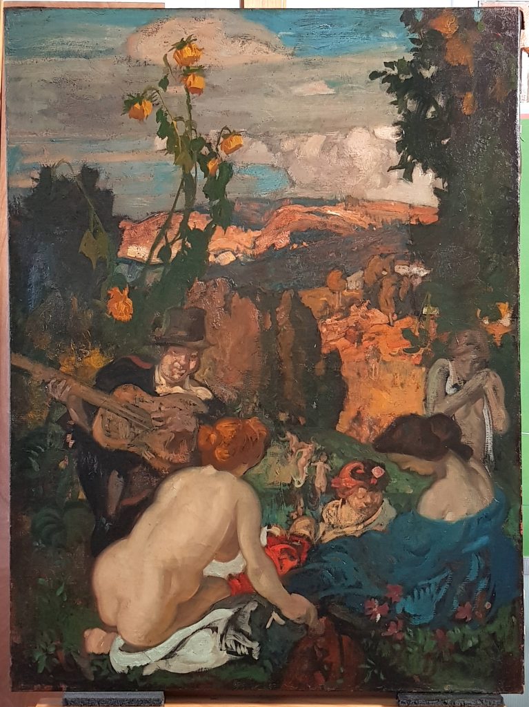 ‘The Concert Party’, before 1924