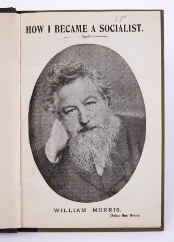 Book 'How I Became a Socialist' by William Morris