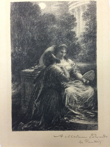 man kneeling next to seated woman